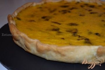 фото рецепта Пирог с тыквой и грибами