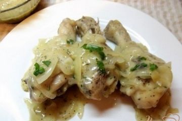 фото рецепта Курица в луковом соусе
