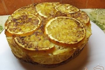 фото рецепта Апельсиновый пирог с кардамоном