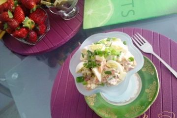 фото рецепта Мясной салат с хреном