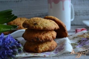 фото рецепта Кокосово-шоколадные коржики
