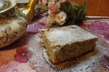 фото рецепта Пирог овсяный с яблоками