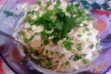 фото рецепта Картофельный салат с яблоком
