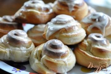 фото рецепта Булочки со сливочным сыром