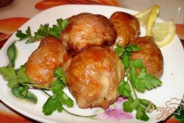 фото рецепта Крученики из индейки (курицы)