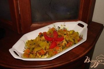 фото рецепта Сочные медальоны из курины (индейки) с ананасом