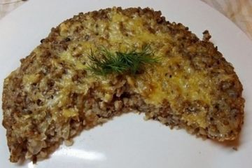 фото рецепта Запеканка из гречки