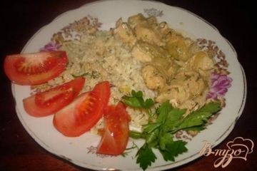фото рецепта Сливочная курочка