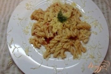 фото рецепта Макароны с соусом из овощей