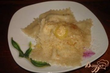 фото рецепта Равиоли с сыром