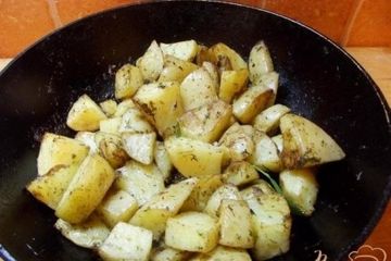 фото рецепта Запеченный молодой картофель