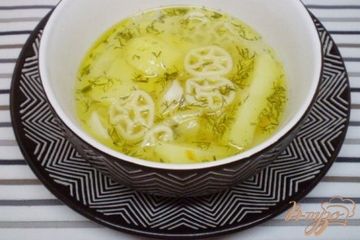 фото рецепта Макаронный суп