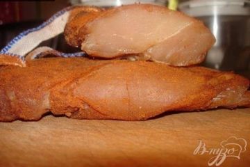 фото рецепта Вяленая куриная грудка