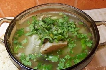 фото рецепта Суп из баранины с овощами