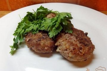 фото рецепта Котлеты с травами