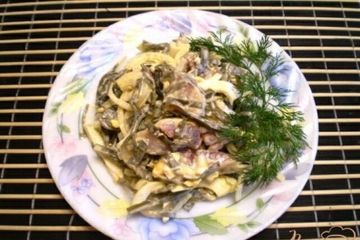 фото рецепта Салат из морской капусты