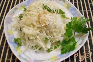 фото рецепта Салат из капусты и имбиря
