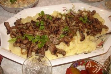 фото рецепта Маринованное мясо в домашнем сухом красном вине, жаренное на гриле