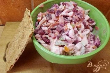 фото рецепта Сытный овощной салат