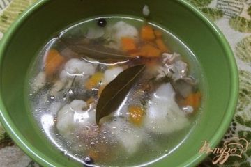 фото рецепта Суп с цветной капустой и растительным маслом