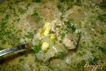 фото рецепта Говядина с каперсами и кукурузой