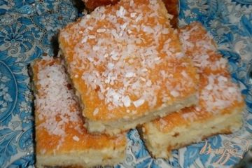 фото рецепта Турецкий йогуртовый пирог