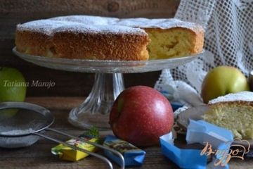 фото рецепта Шарлотка с яблоками