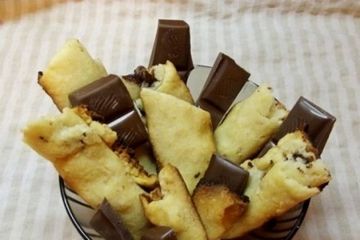 фото рецепта Песочное печенье с шоколадом