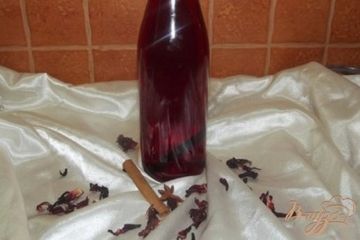фото рецепта Компот из сухофруктов и каркаде