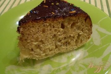 фото рецепта Пирог с яблоками и маком