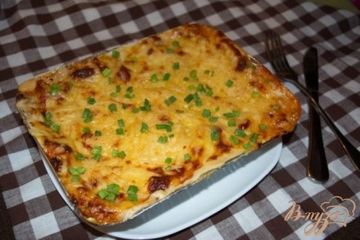 фото рецепта Лазанья из мацы