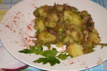фото рецепта Нежный картофель с грибами