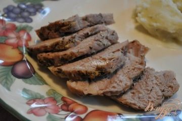 фото рецепта Свиная вырезка с тимьяном и чесноком