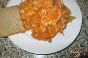 фото рецепта Солянка с курицей и грибами