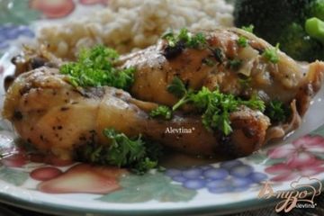 фото рецепта Чесночные куриные ножки