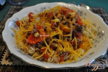 фото рецепта Чили с макаронами и сыром
