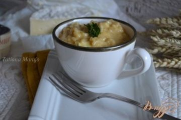 фото рецепта Ризотто с сыром камамбер