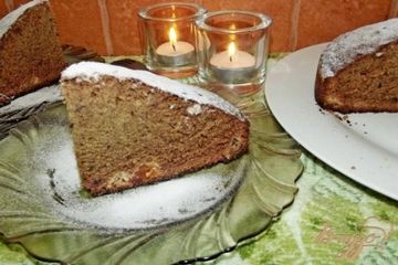 фото рецепта Пирог финиковый с сухофруктами