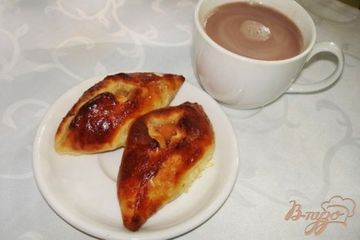 фото рецепта Пирожки с персиком