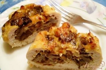 фото рецепта Мешочки мясные с грибами