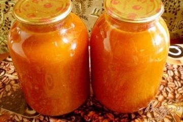 фото рецепта Как заготовить томатный сок на зиму