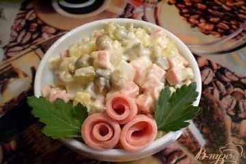 фото рецепта Столичный с сыром
