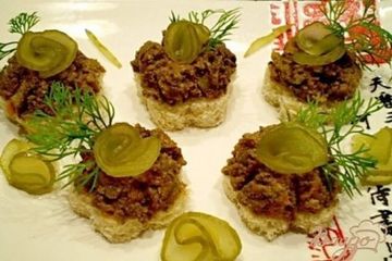фото рецепта Печеночный паштет с грибами