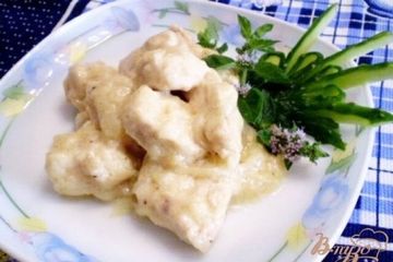 фото рецепта Куриное филе в сливках
