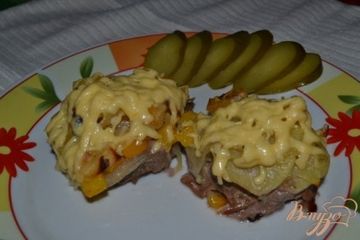 фото рецепта Мясные стожки