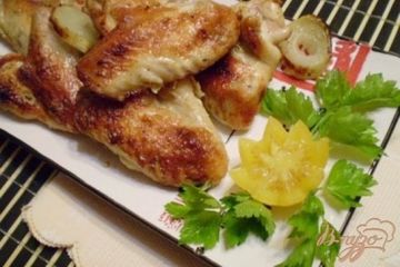 фото рецепта Куриные крылья на мангале