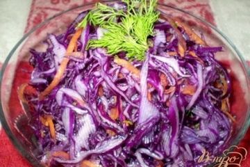 фото рецепта Капуста с дайконом и морковью