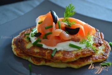 фото рецепта Картофельные оладьи