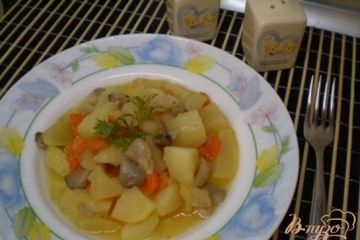 фото рецепта Картофель с грибами