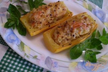 фото рецепта Кабачки фаршированные мясом
